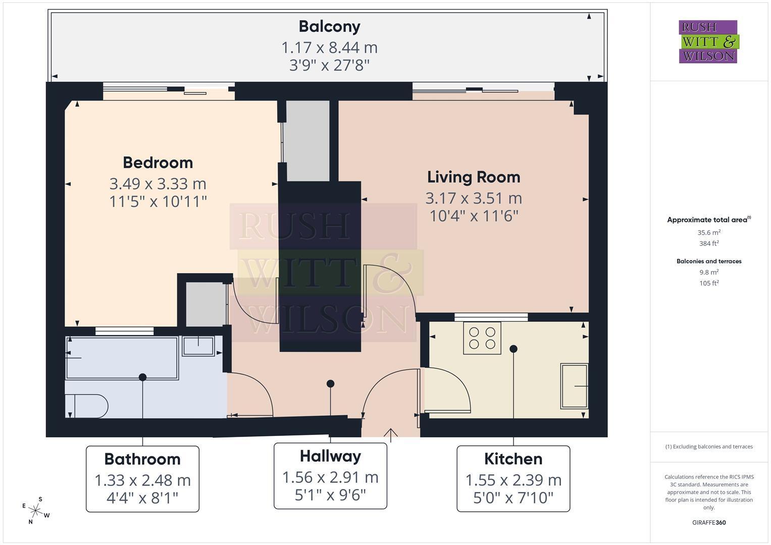 Eversfield Place, St. Leonards-On-Sea floorplan