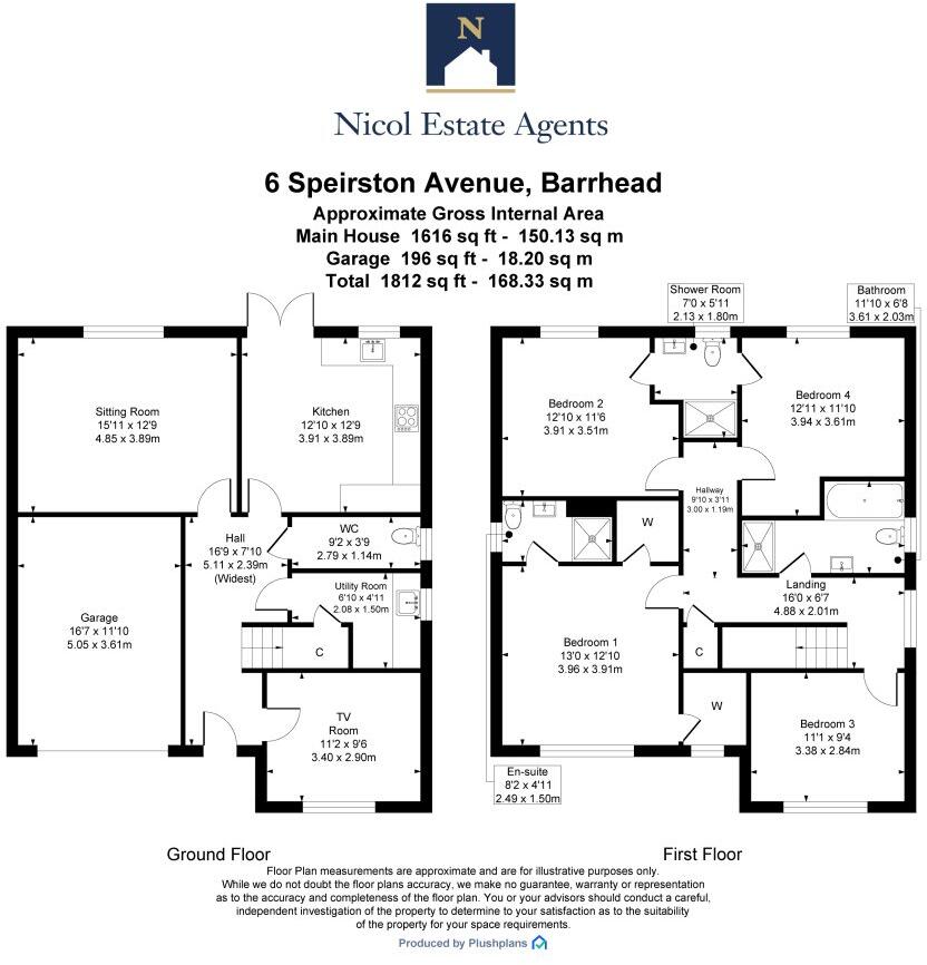 Speirston Avenue, Barrhead floorplan