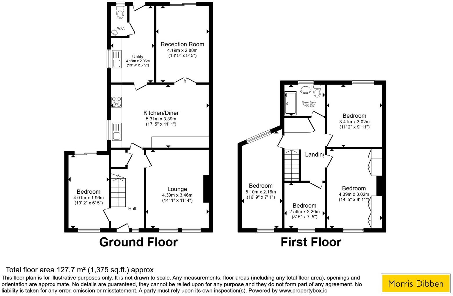 Middle Road, Southampton, Hampshire, SO19 floorplan