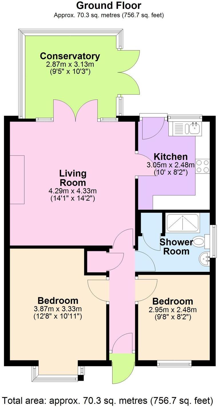 Meadow Rise, Teignmouth, TQ14 floorplan