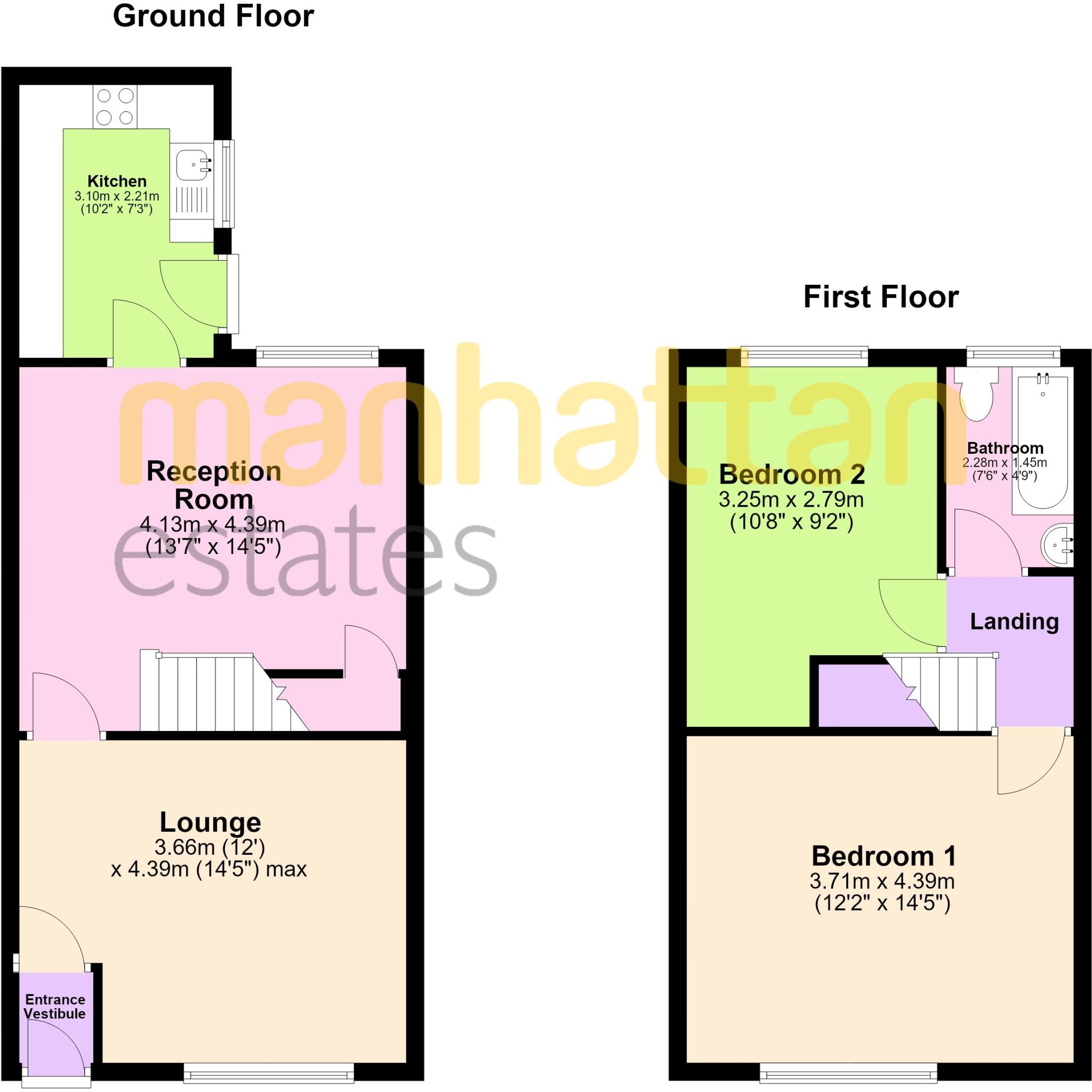 St. Augustine Street, Halliwell, Bolton floorplan