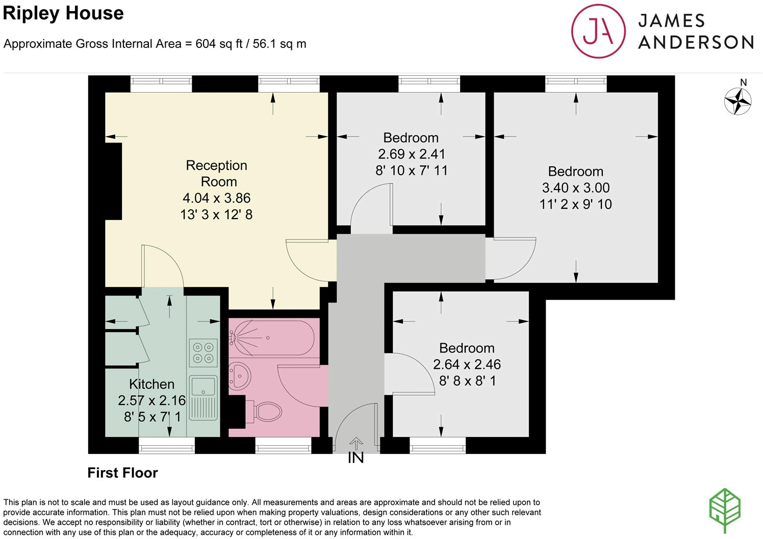 Ripley House, London floorplan
