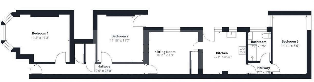 The Mount, Shrewsbury floorplan