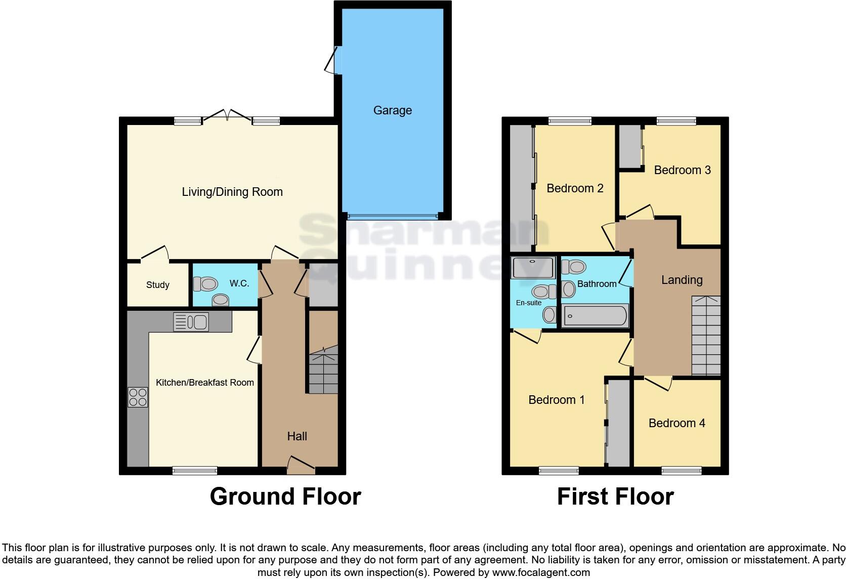 Sunderland Close, Upper Cambourne, Cambridge floorplan