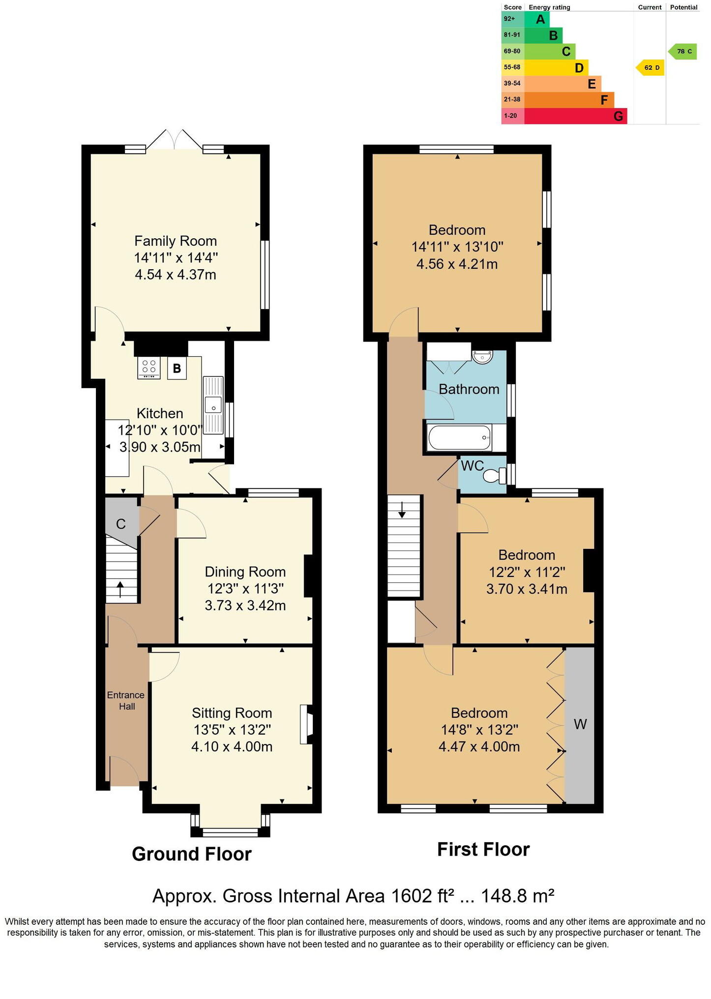 Crowborough Hill, Crowborough floorplan