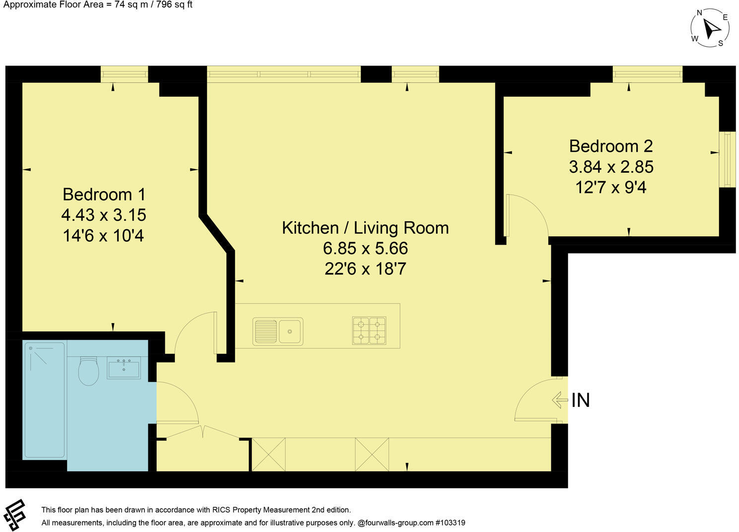 Dyehouse Walk, Yeadon, Leeds floorplan