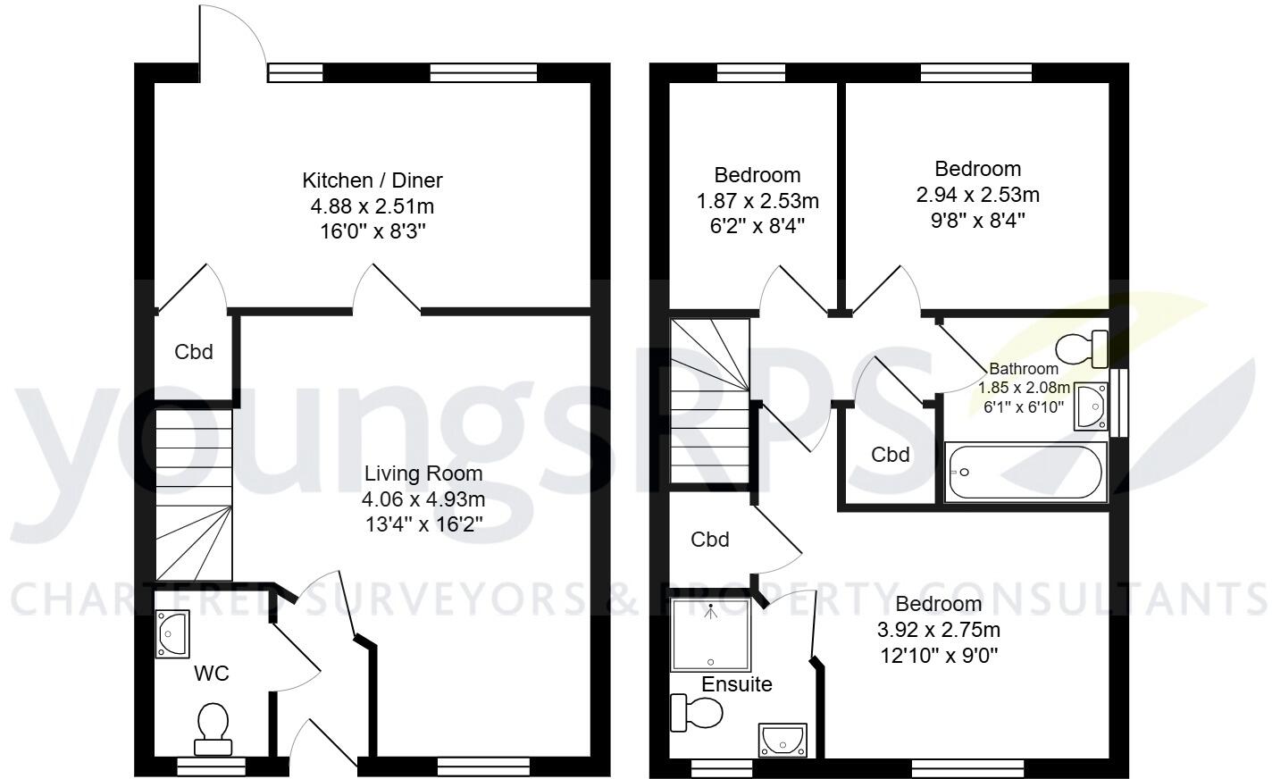 Nightingale Close, Northallerton, North Yorkshire, DL6 floorplan