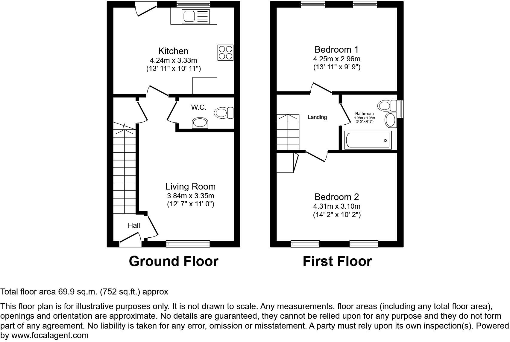 The Larches, Warwickshire, CV10 floorplan