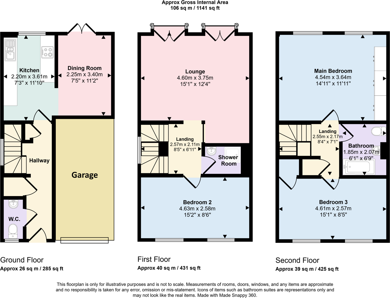 Ashburnham Close, London floorplan
