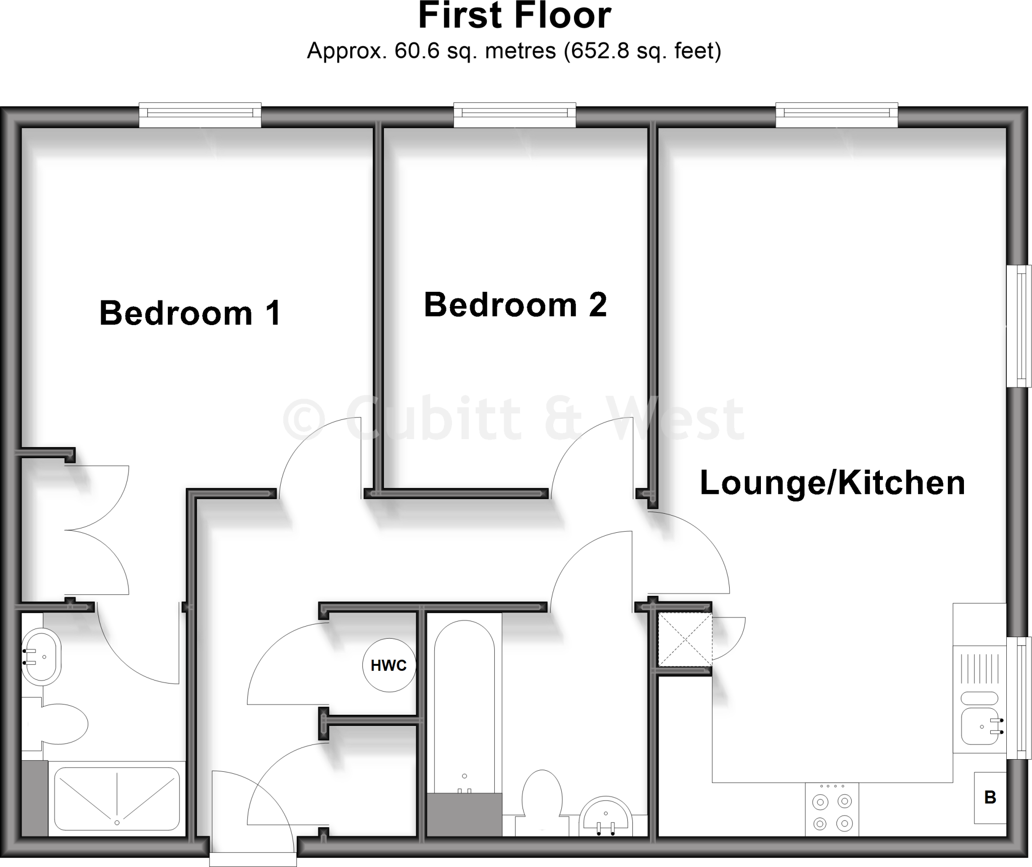 Sargent Way, Broadbridge Heath, Horsham, West Sussex floorplan