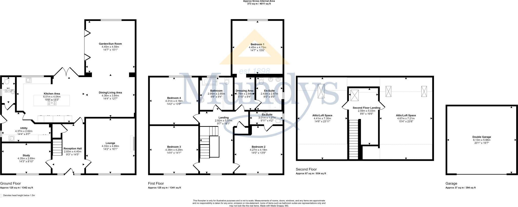 Granary Court, Scampton floorplan