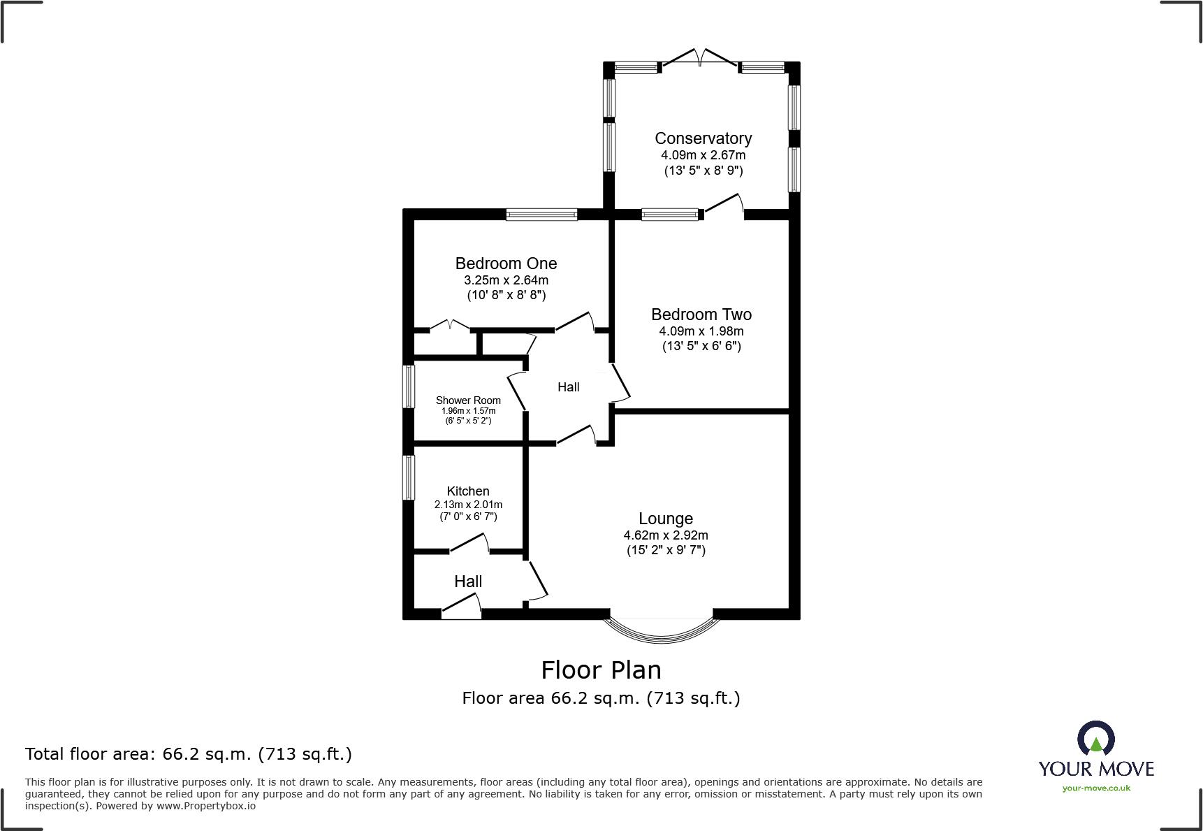 Heron Drive, Woodville, Swadlincote, Derbyshire, DE11 floorplan
