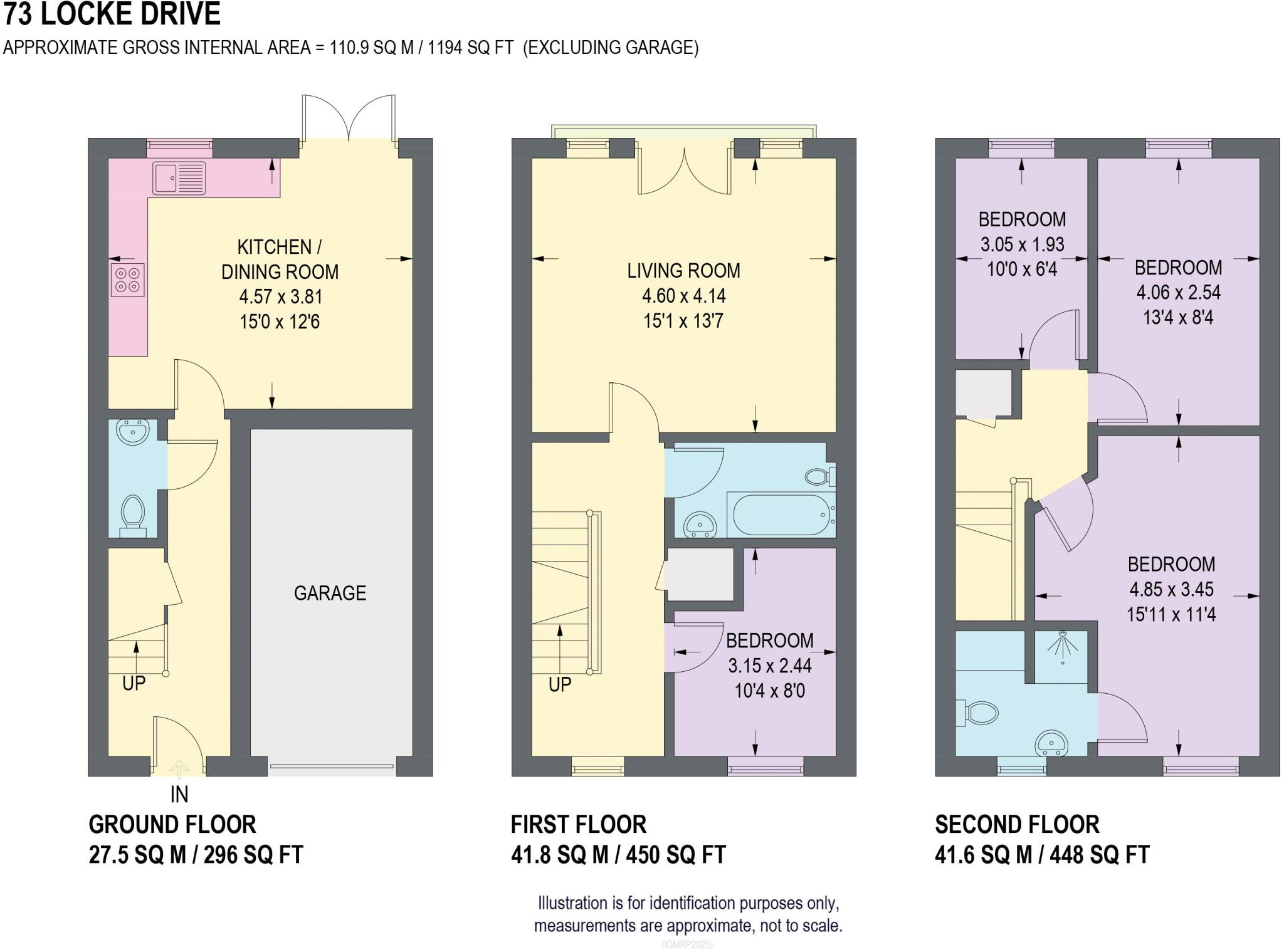 Locke Drive, Darnall, Sheffield floorplan