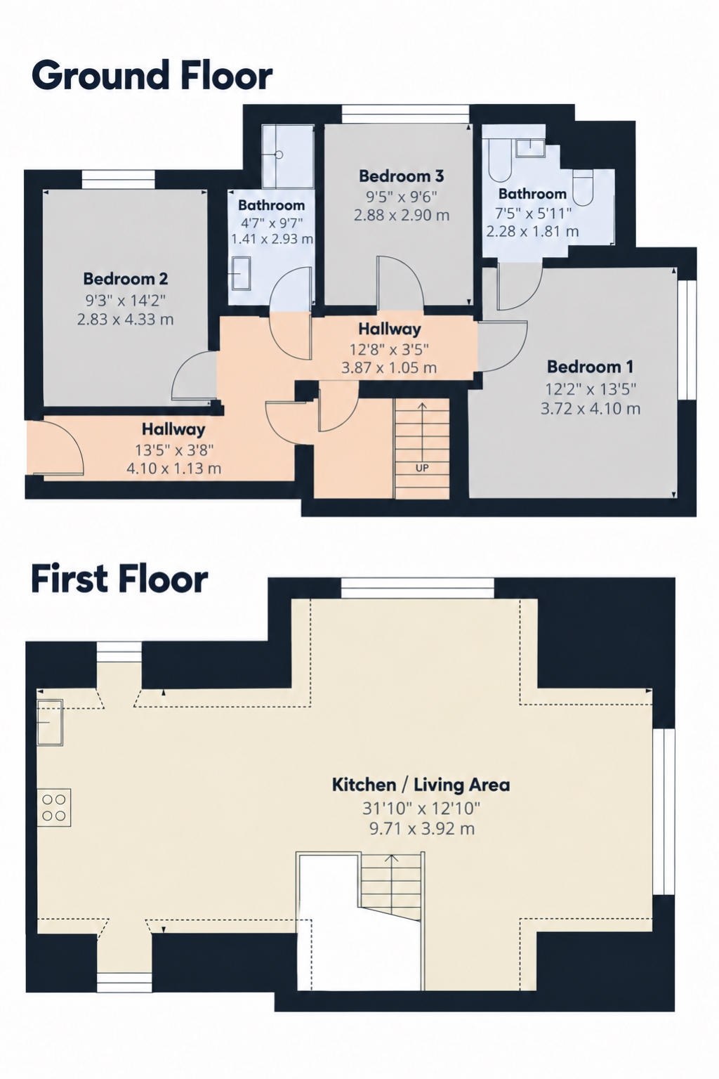 Flat 4 Dowty House, Cheltenham floorplan