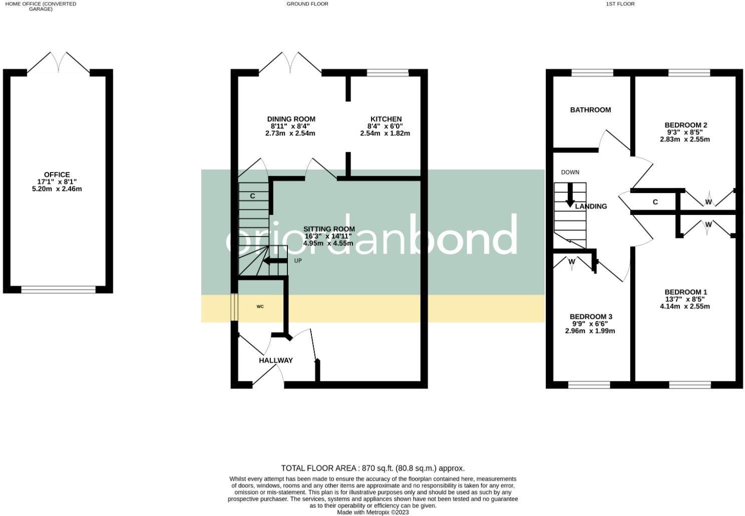 Bridge Meadow Way, Grange Park, Northampton NN4 floorplan