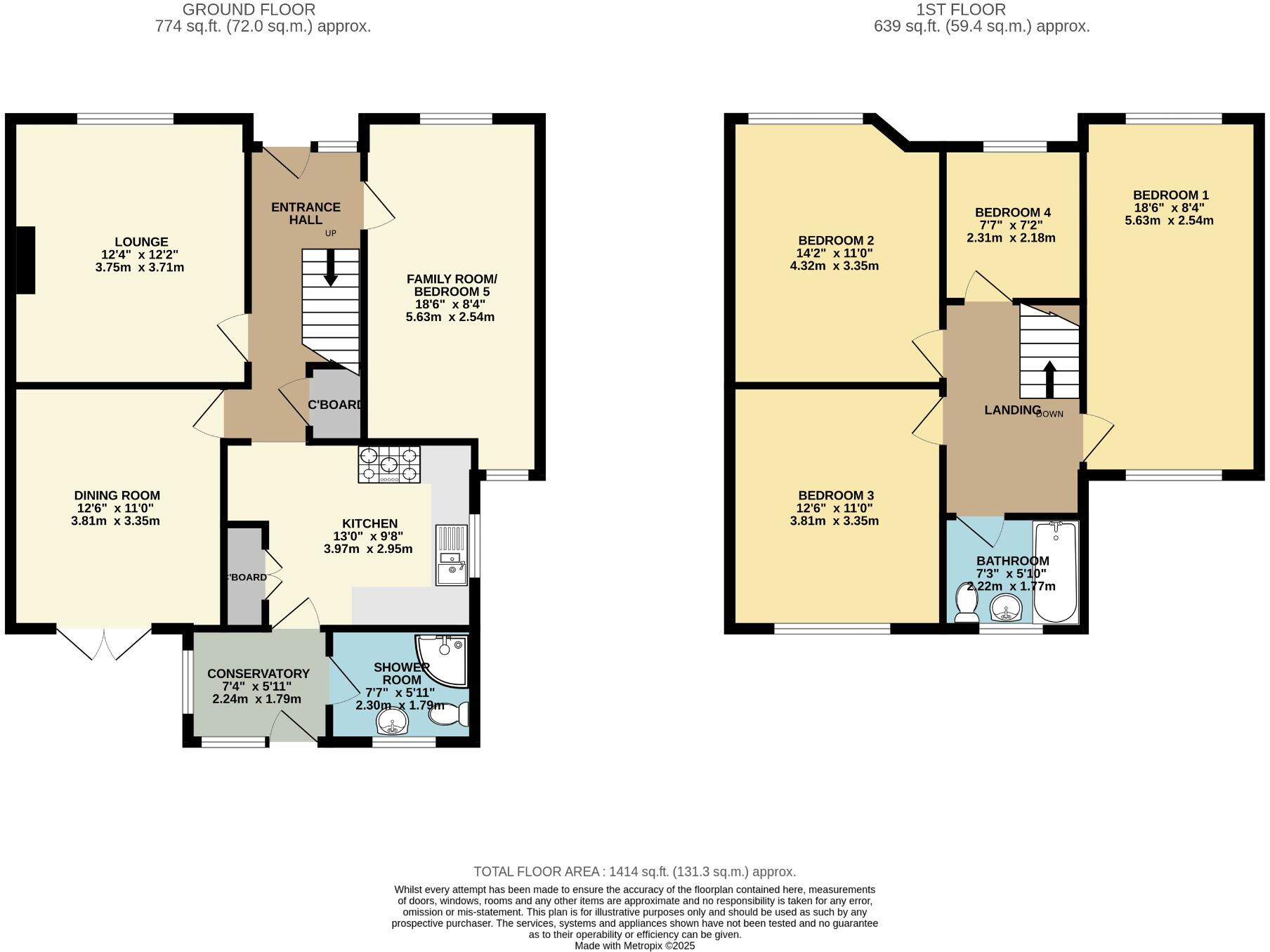 South Lane, Clanfield floorplan