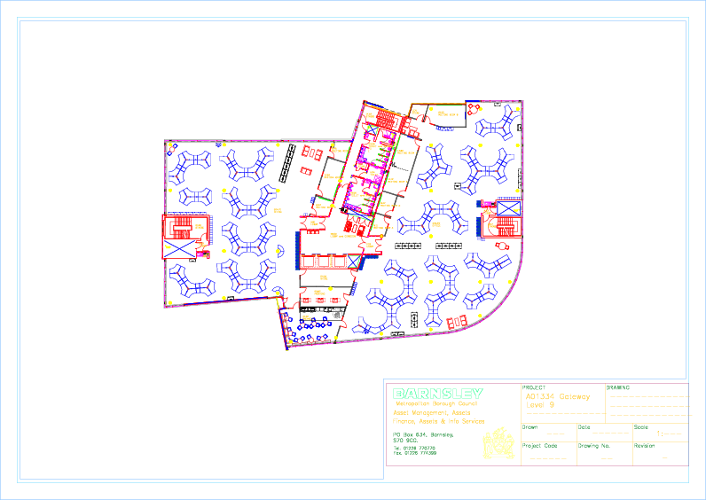 Gateway Plaza level 9 floor plan