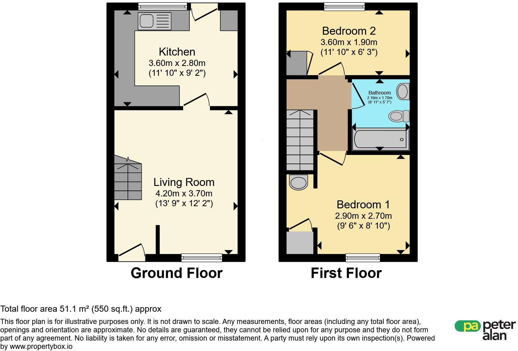 Ware Road, Caerphilly floorplan