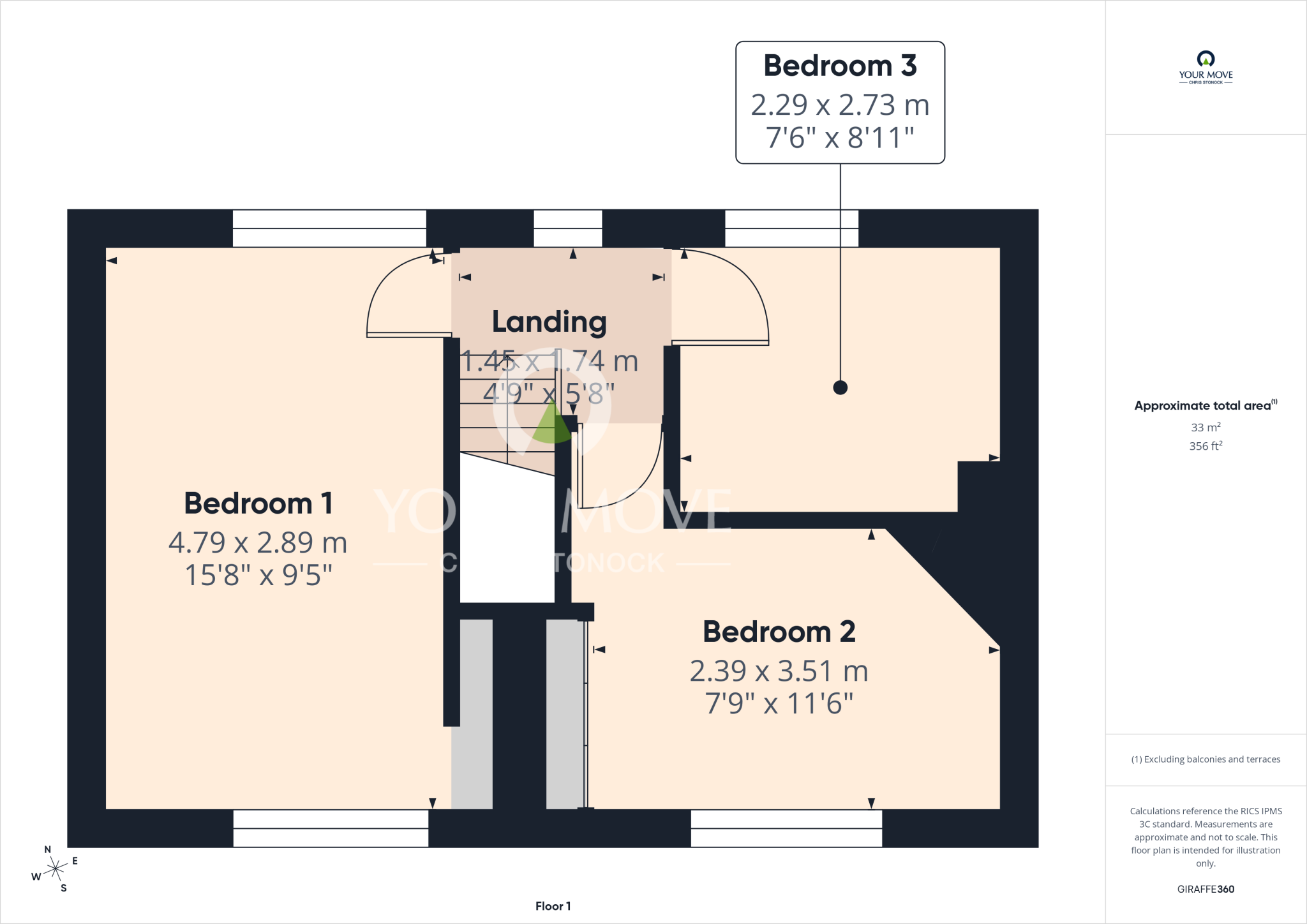 Medway Crescent, Gateshead, NE8 floorplan