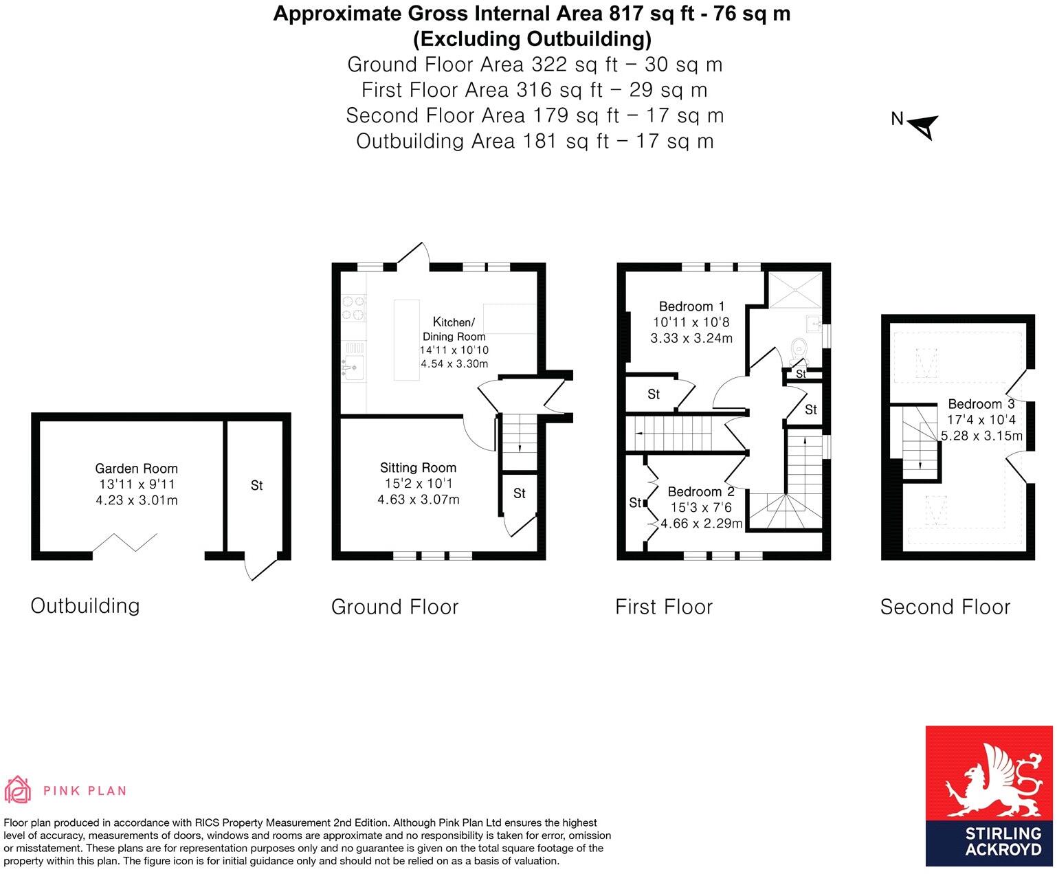 Sunnymead Road, London, SW15 floorplan