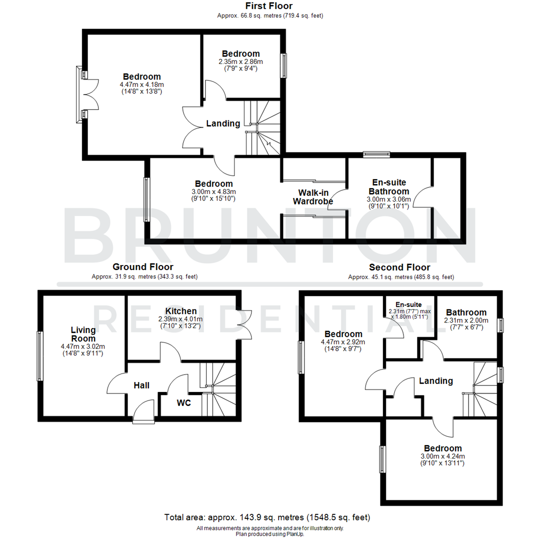 Edgefield, Northumberland Park, NE27 floorplan