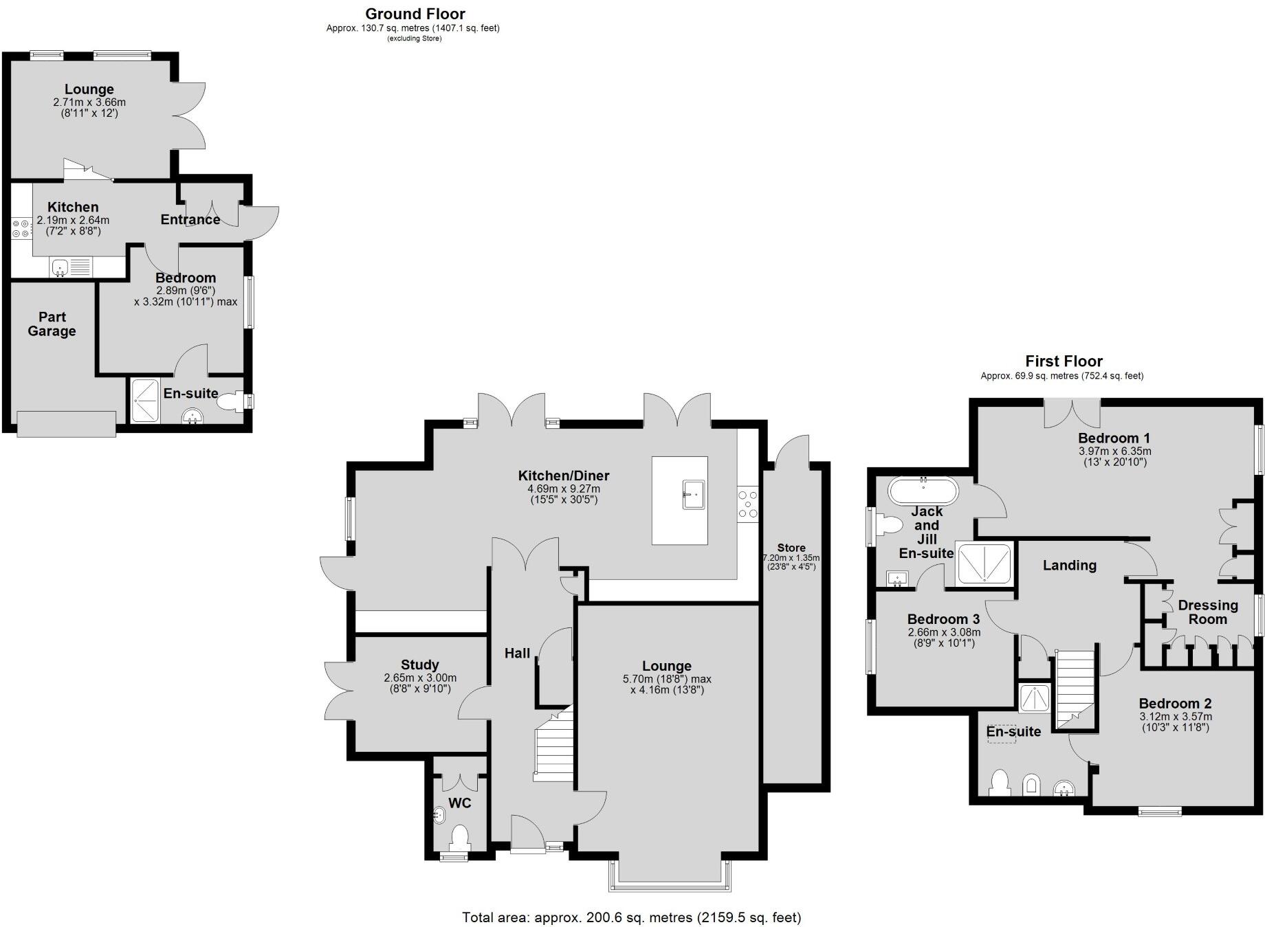 Oakleigh Drive, Lincoln floorplan