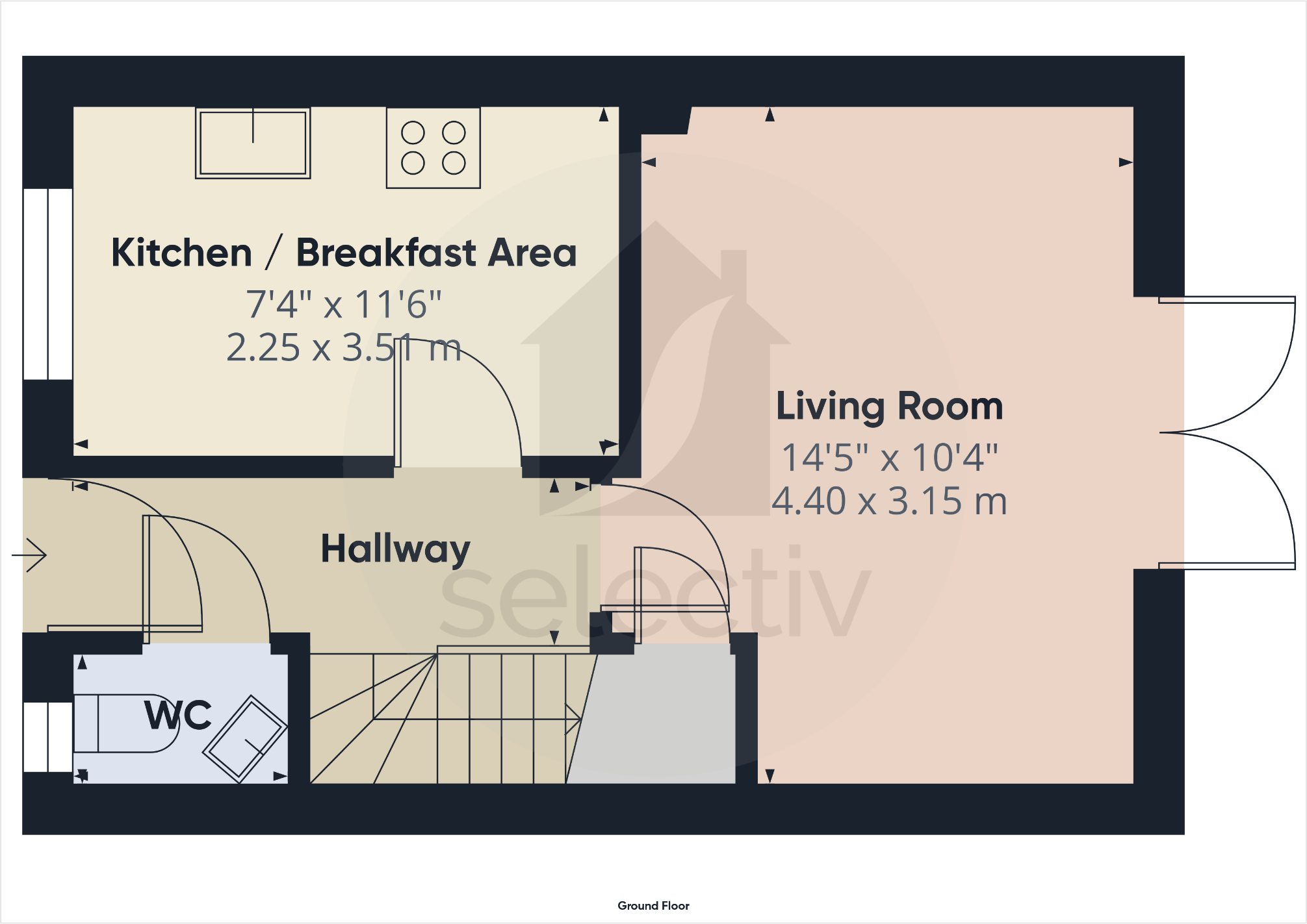Goldrill Gardens, Redcar, North Yorkshire, TS10 floorplan