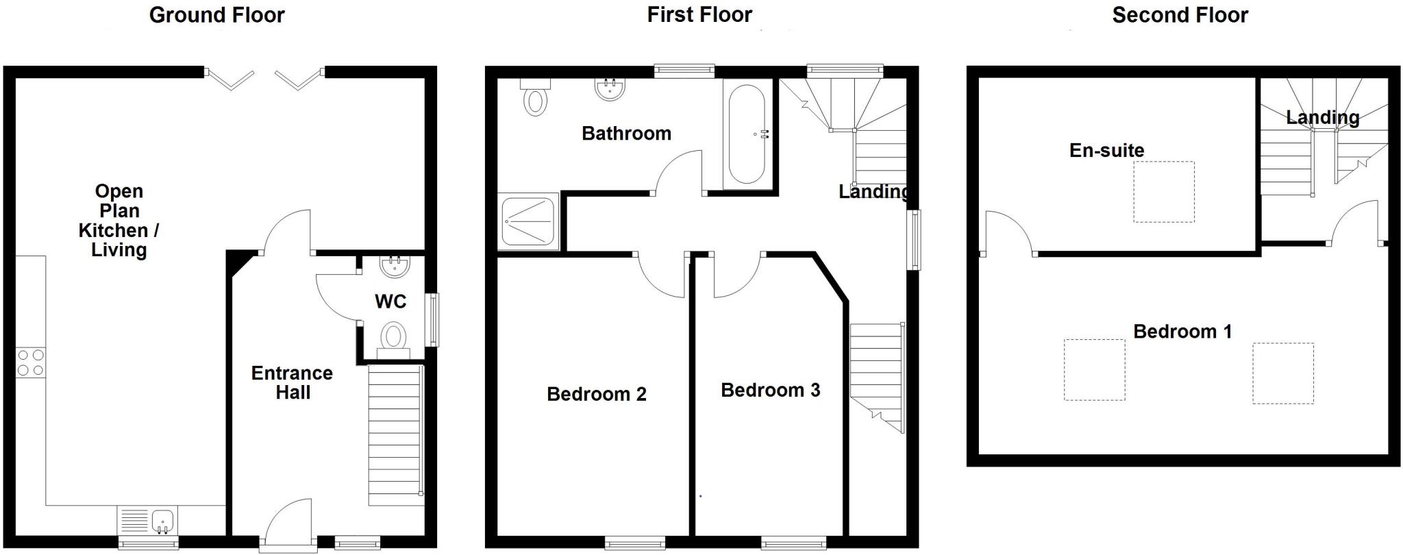 Ribchester Drive, Bury, Greater Manchester, BL9 floorplan