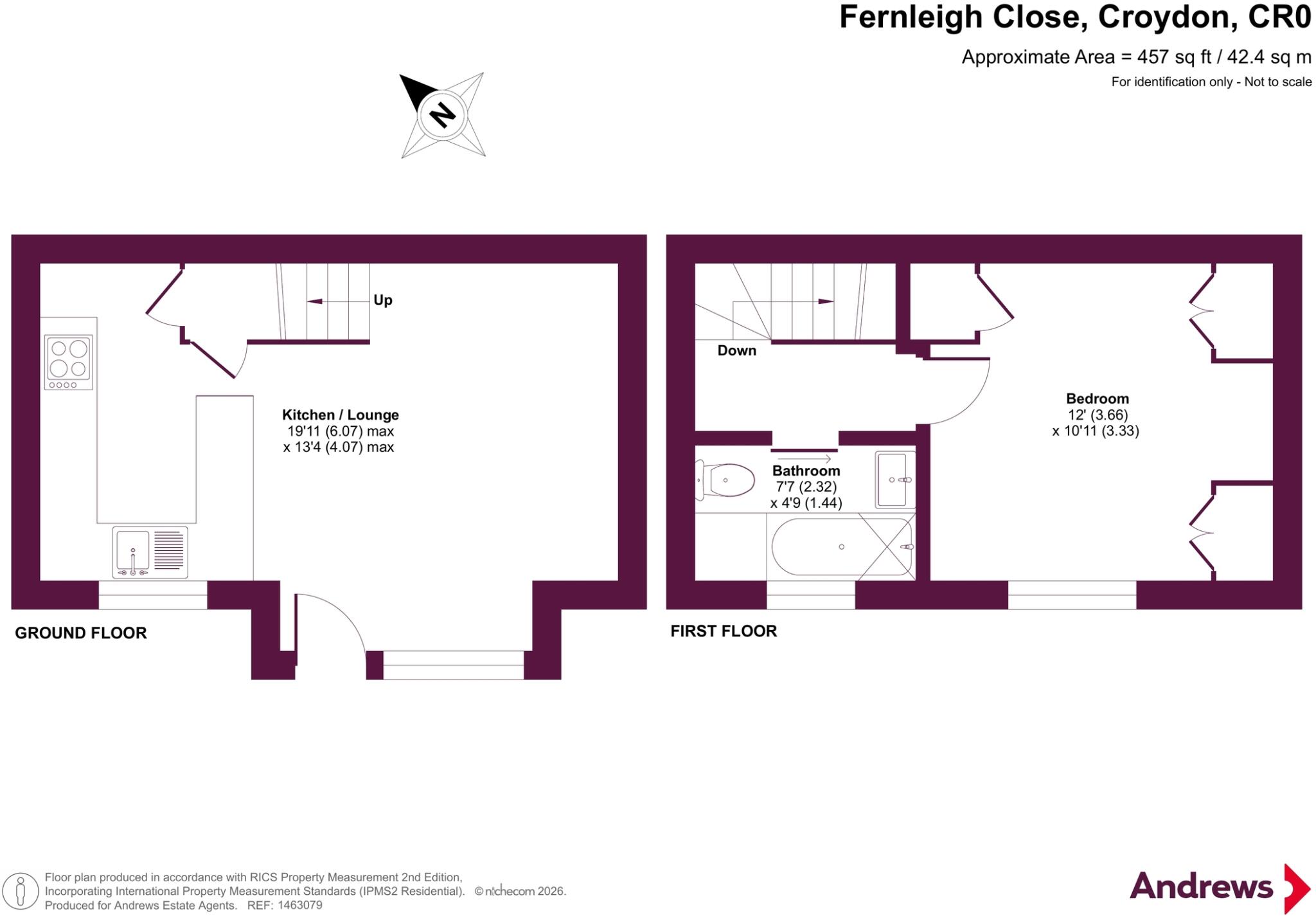 Fernleigh Close, Croydon, CR0 floorplan