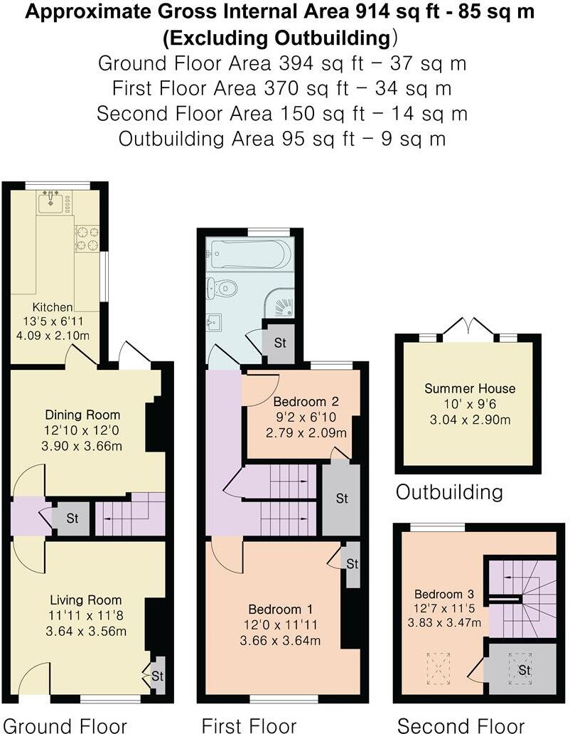 West Street, Hertford floorplan
