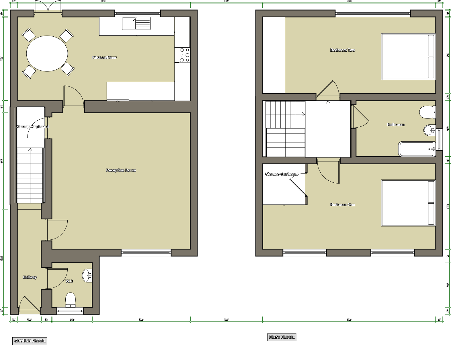 Fairway, Standish, Wigan floorplan