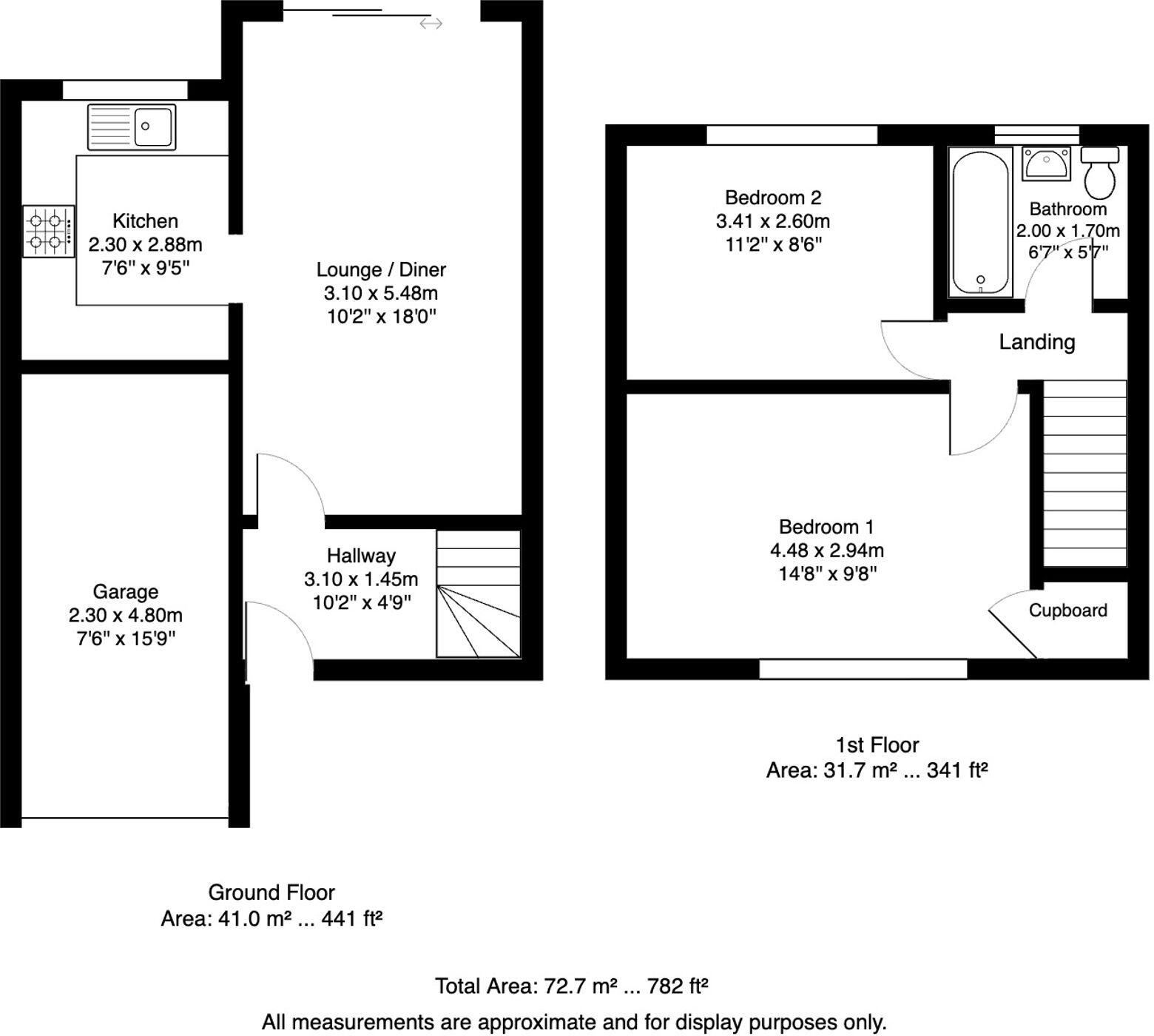 Boxford Close, Rayleigh, SS6 floorplan