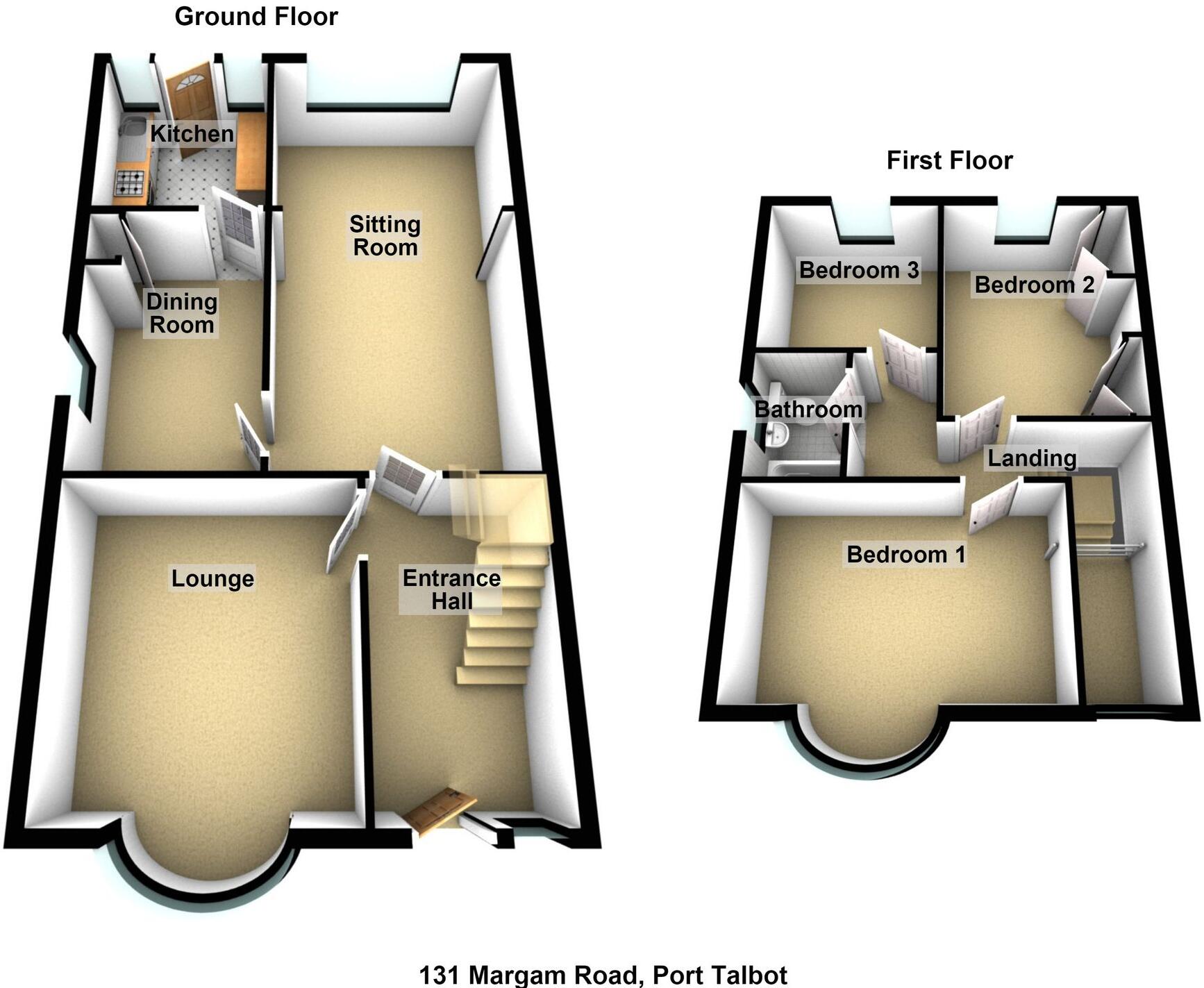 Margam Road, Port Talbot, SA13 floorplan
