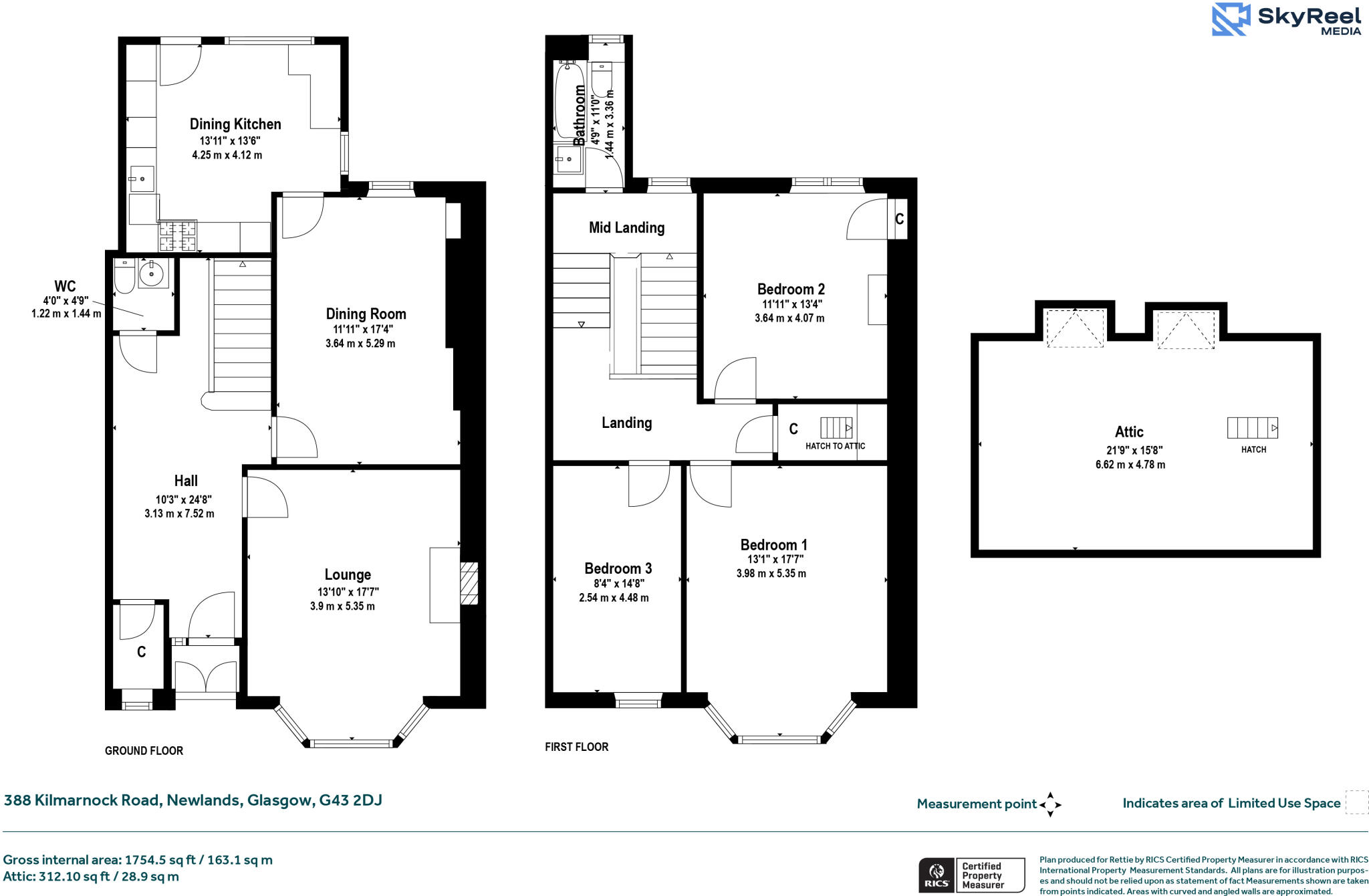 Kilmarnock Road, Newlands, Glasgow floorplan