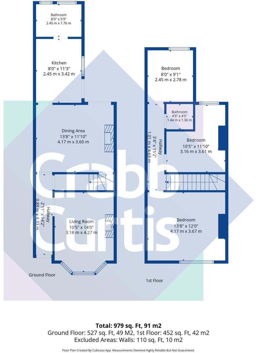 Avon Street, Warwick, CV34 floorplan