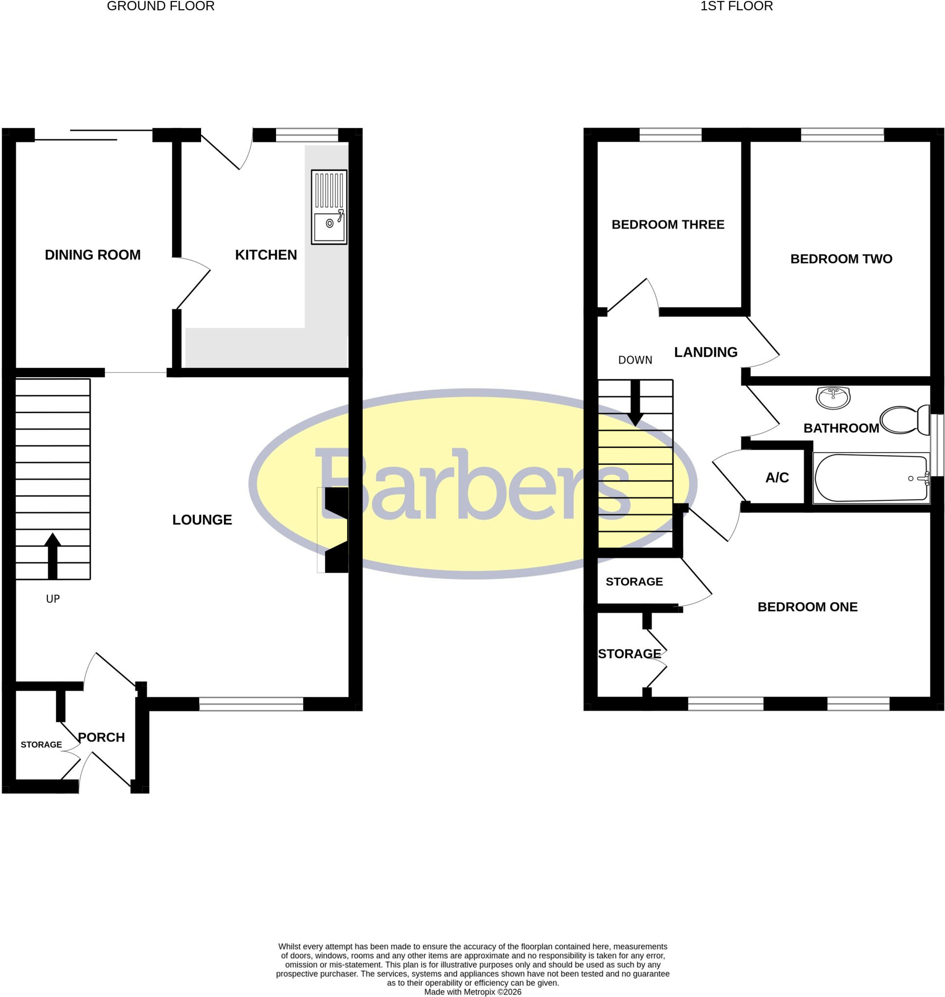 Edward German Drive, Whitchurch floorplan