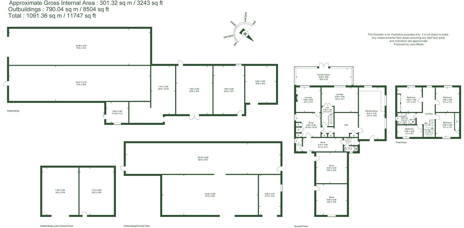 Grimeshaw Lane, Bulk, Lancaster, Lancashire floorplan