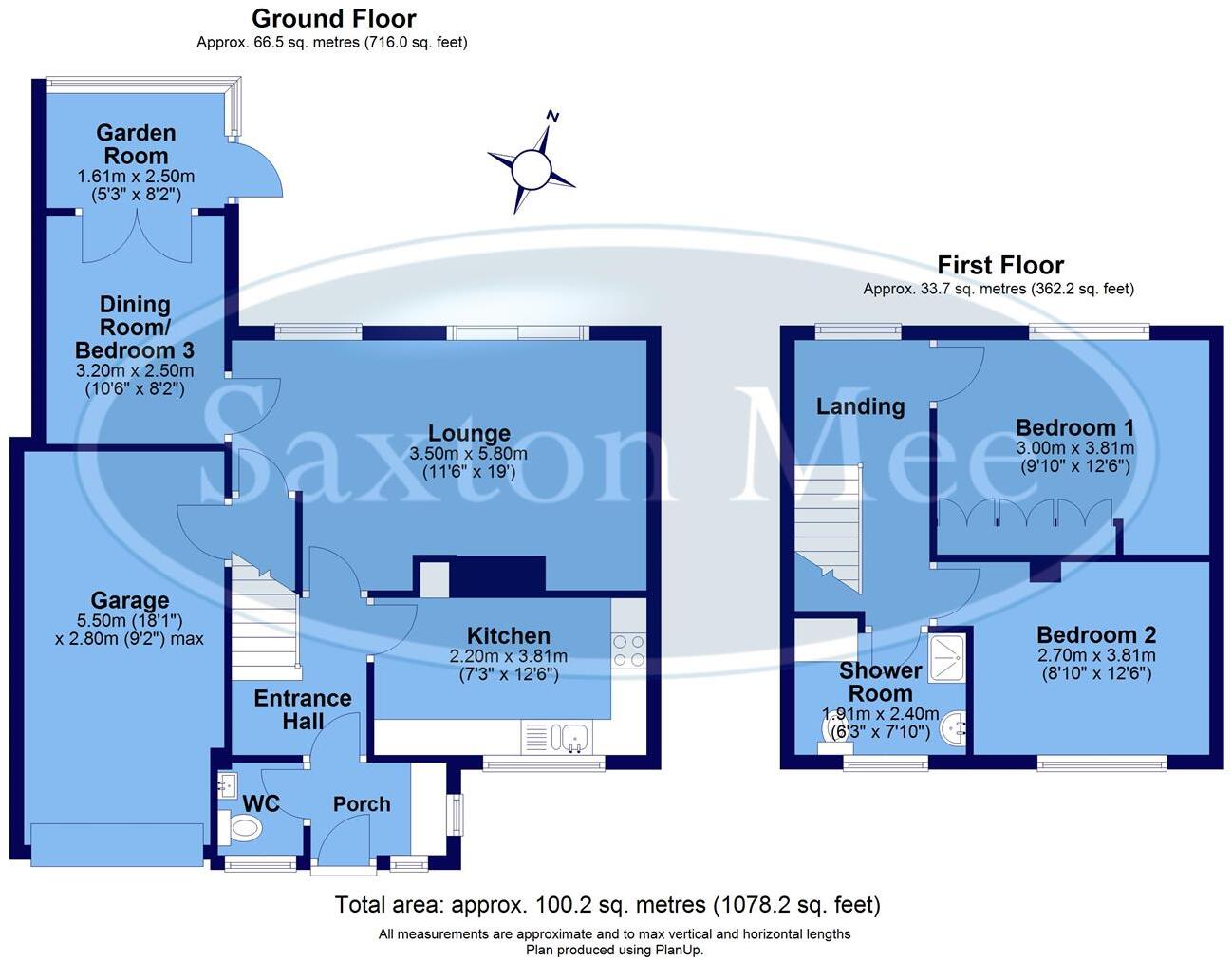 St George Road, Deepcar, Sheffield floorplan