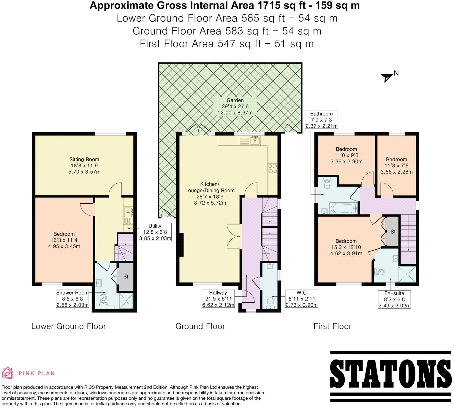 Barnet Road, Arkley, EN5 floorplan
