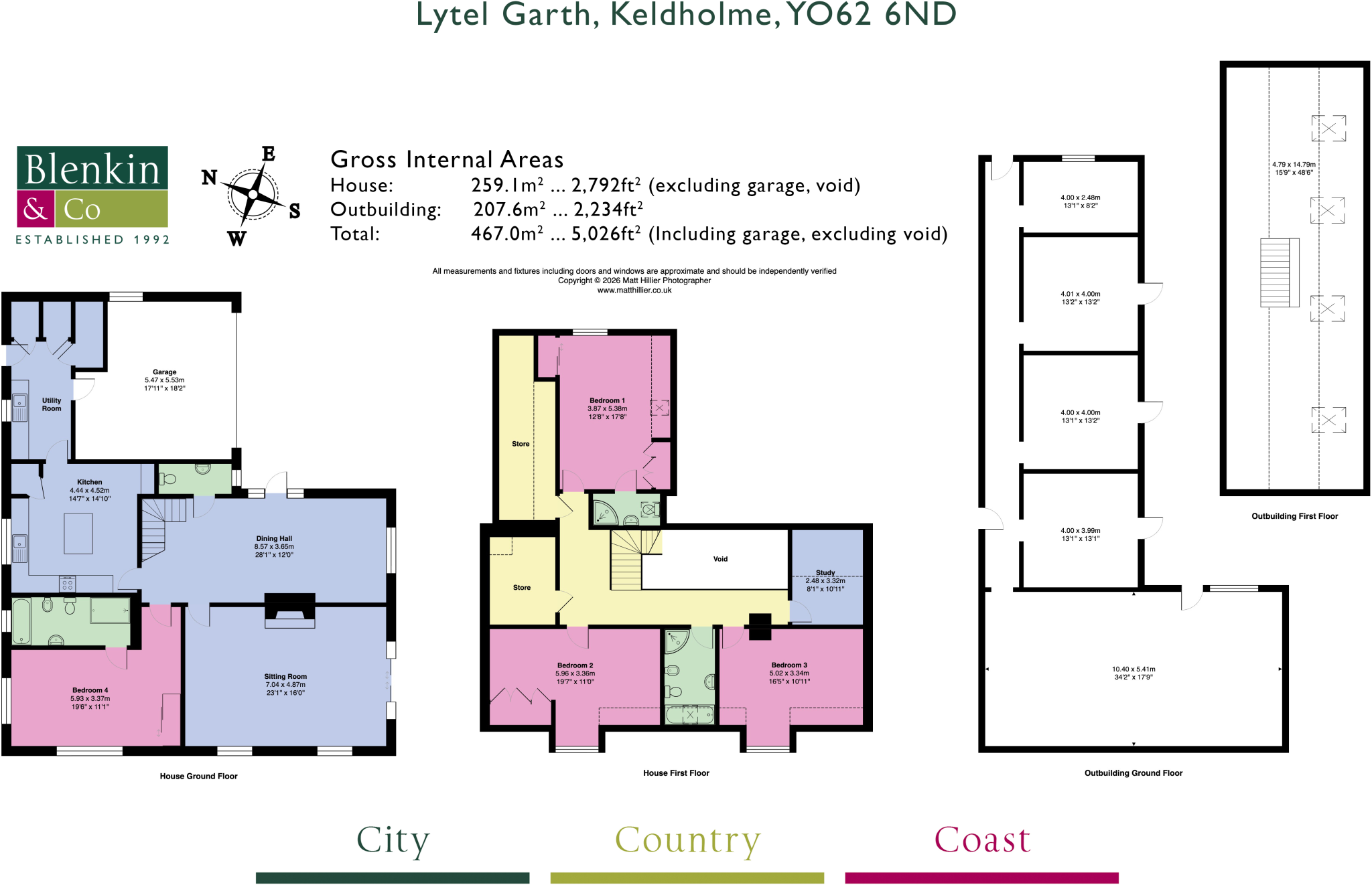 Lytel Garth, Keldholme, Kirkbymoorside, York floorplan