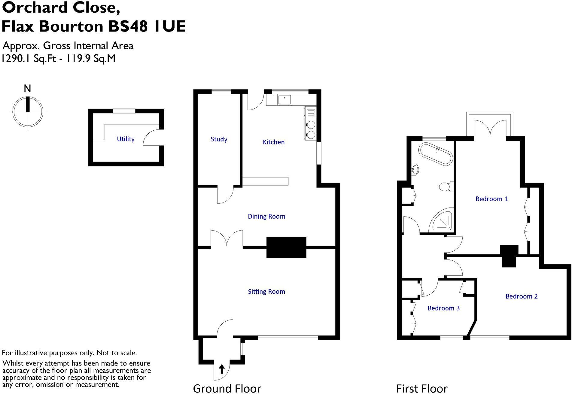 Orchard Close, Flax Bourton, BS48 floorplan