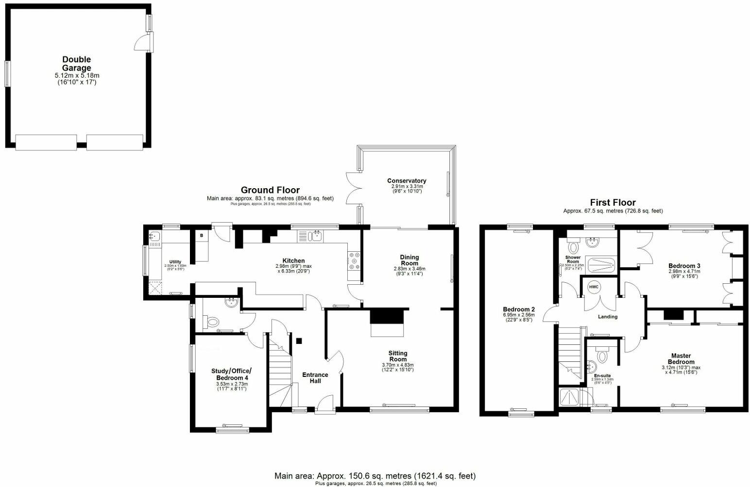 Springfields, Tetbury floorplan