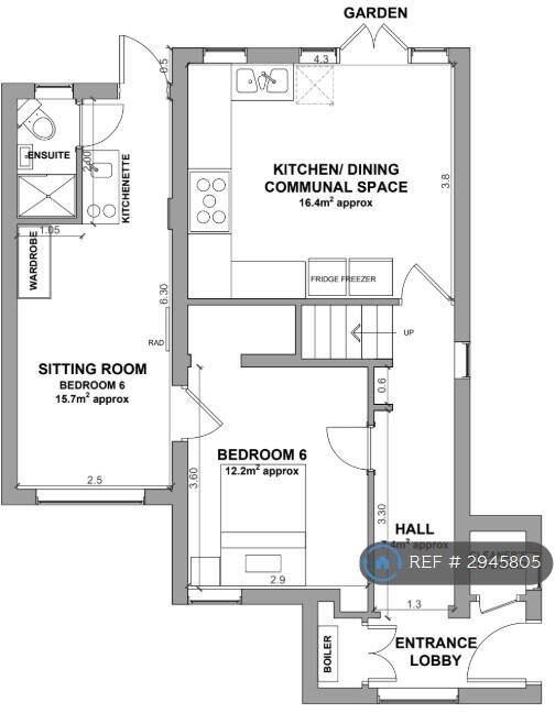 Micklefield Road, Hemel Hempstead, HP2 floorplan