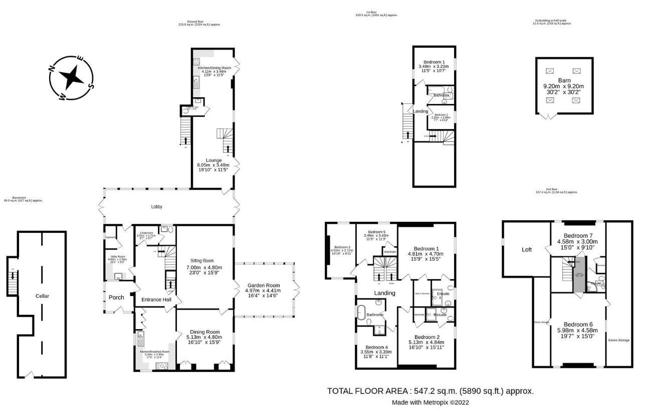 Nynehead, Wellington floorplan