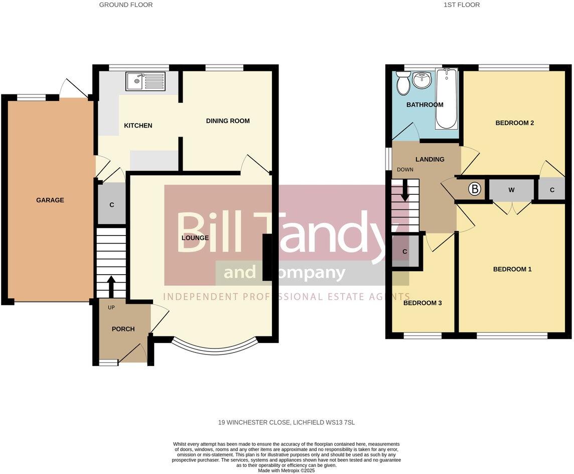 Winchester Close, Lichfield, WS13 floorplan