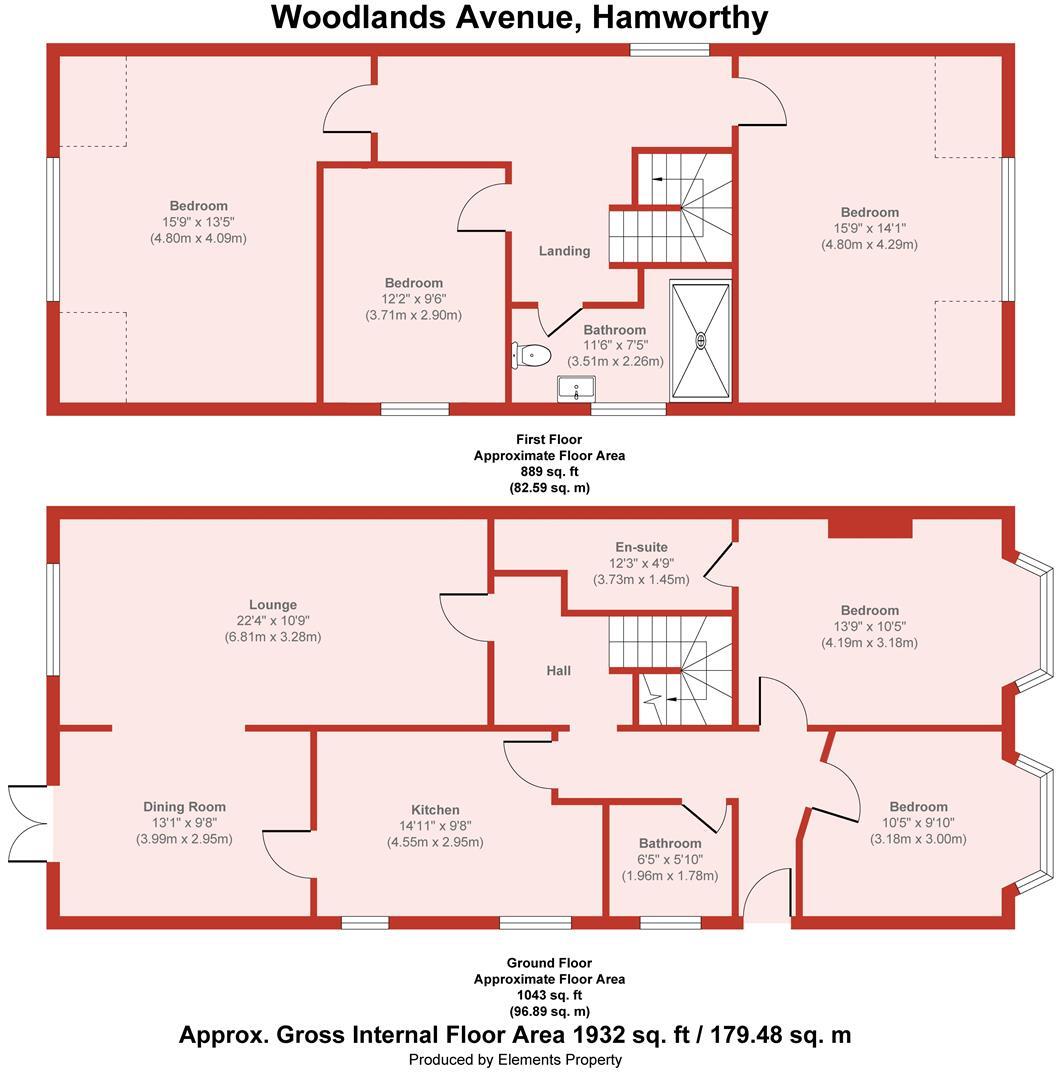 Woodlands Avenue, Hamworthy floorplan