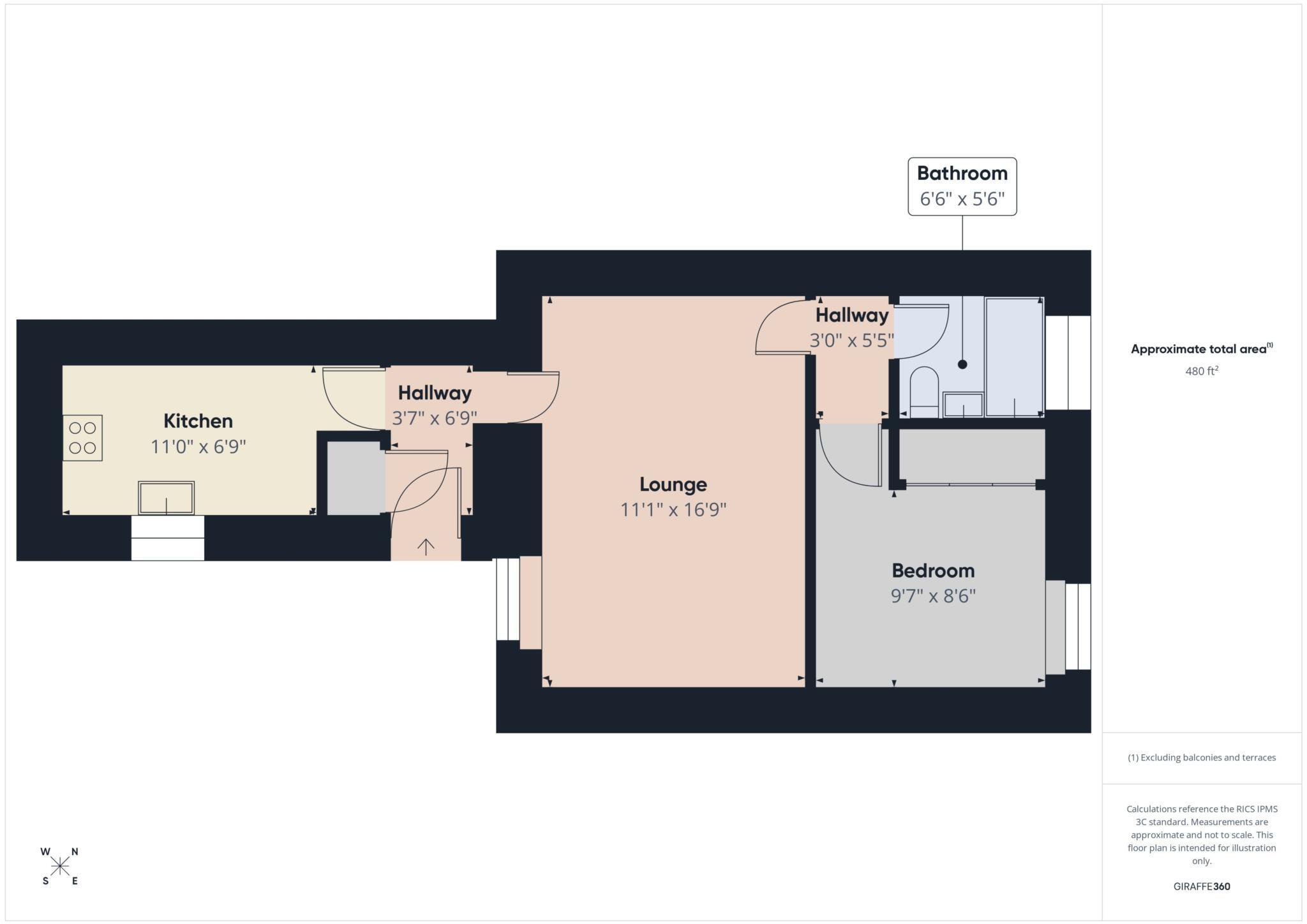 Main Street, Wishaw floorplan
