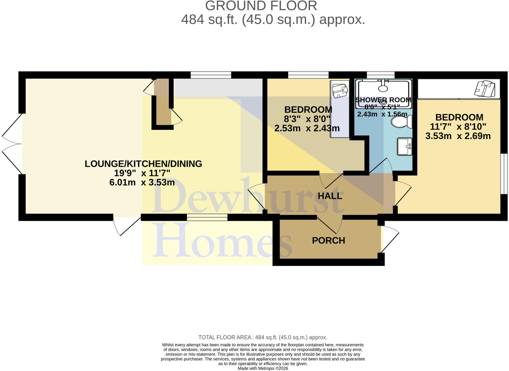 The Close, Wyre Vale Park, Garstang, PR3 floorplan