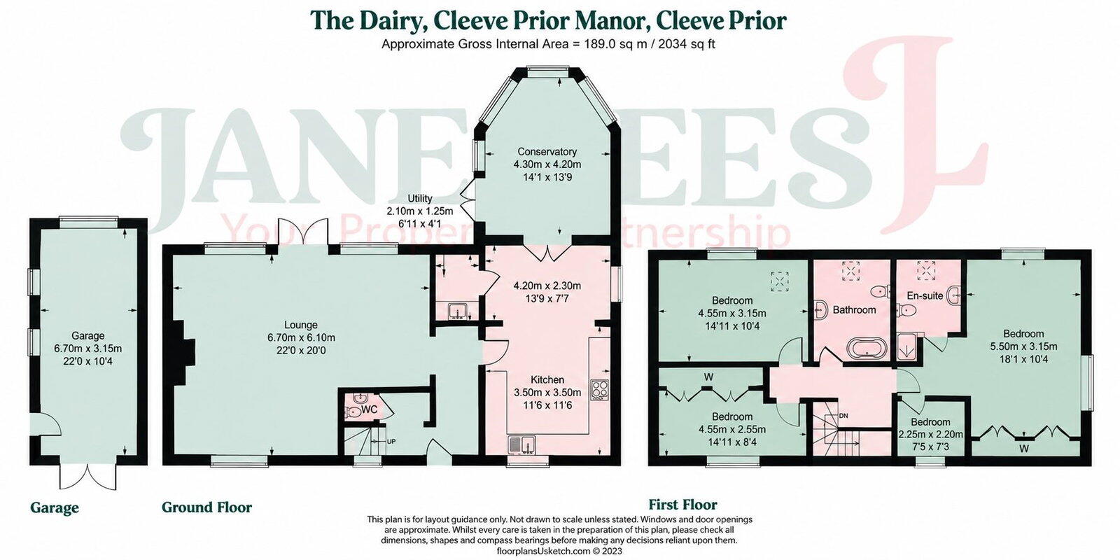The Dairy, Cleeve Prior Manor, Cleeve Prior, WR11 8LQ floorplan