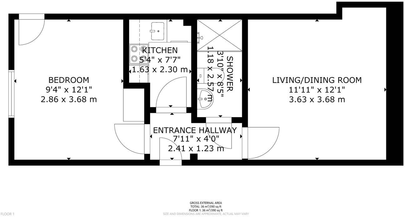 Wallace Street, Dumbarton, G82 floorplan